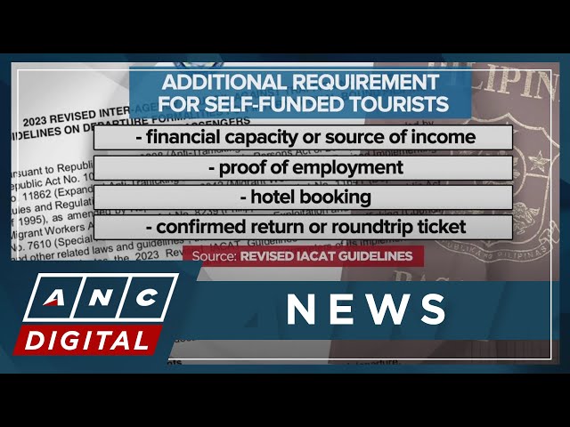 More documents, stricter rules to be imposed on Filipinos travelling abroad | ANC