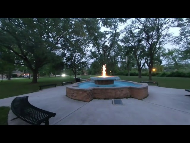 Bicentennial Fountain at Wild Meadows Trace (VR180)