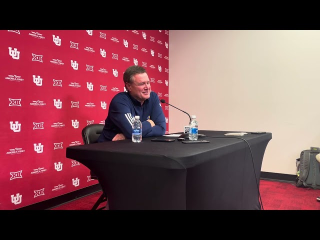 Bill Self discusses KU’s loss to Utah