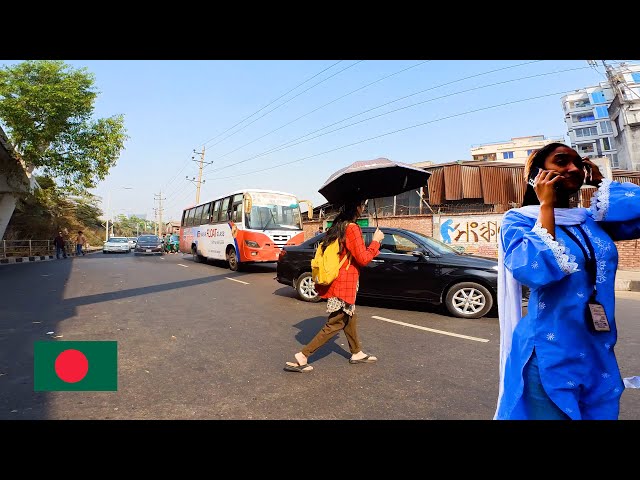 Mid-Noon Walk In City Lane | Dhaka-Bangladesh Walking Tour