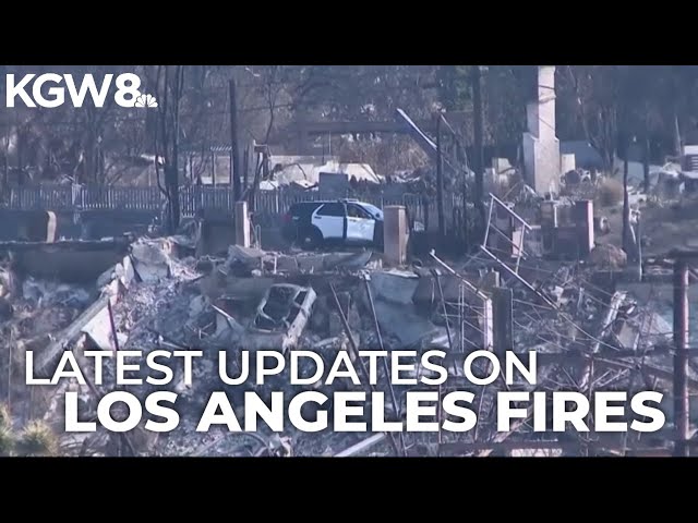 Dangerous winds, fire risks persist near Los Angeles after historic wildfires