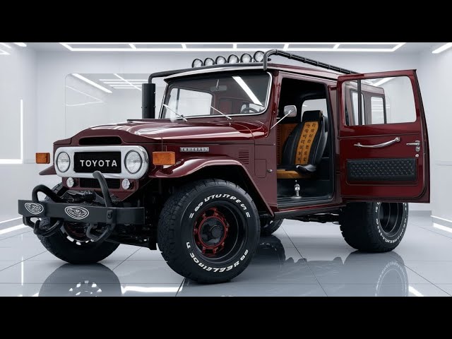 Toyota Land Cruiser Pickup 2025 Finally Launched– The Perfect Blend of Classic & Modern