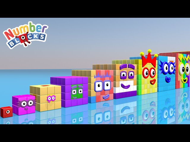 Looking for Numberblocks Cubes Club 1 to 3375 GIANT Numberblocks Number Pattern