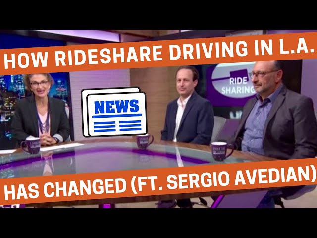 How Rideshare Driving in LA has Changed (Spectrum News) feat. RSG Contributor Sergio Avedian