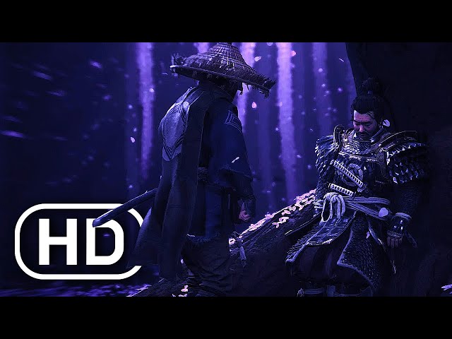 Jin Sakai Talks With His Dead Father - GHOST OF TSUSHIMA IKI ISLAND (Director's Cut) PS5