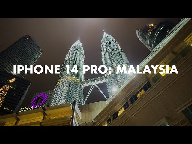 iPhone 14 Pro Cinematic 4K: Malaysia | HDR