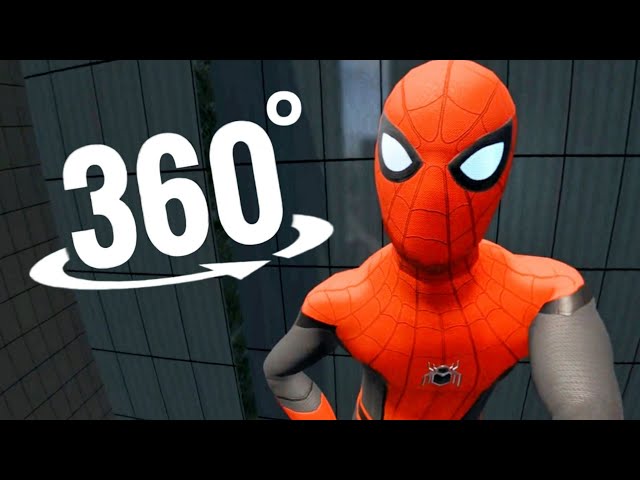 🕷️ 360 video SPIDERMAN VR Virtual Reality Experience Immersive Marvel