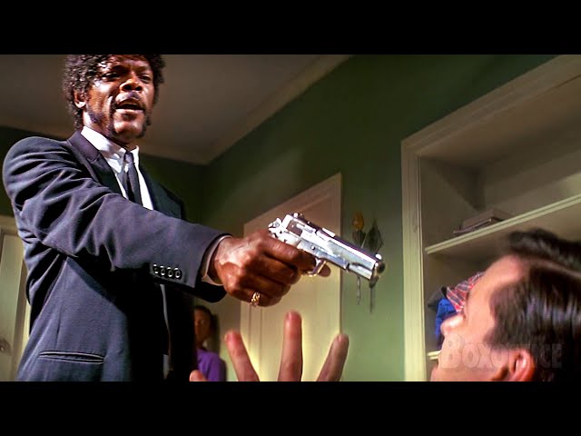 Ezekiel 25:17 | Pulp Fiction FULL SCENE with Samuel L. Jackson 🌀 4K