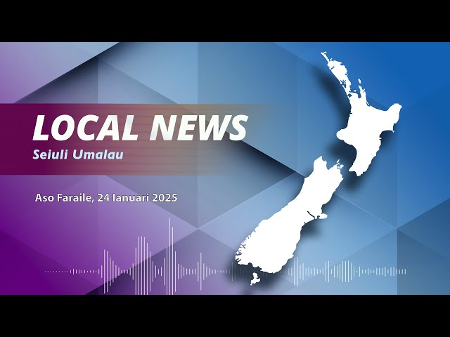 Local News New Zealand (24 JAN 2025)