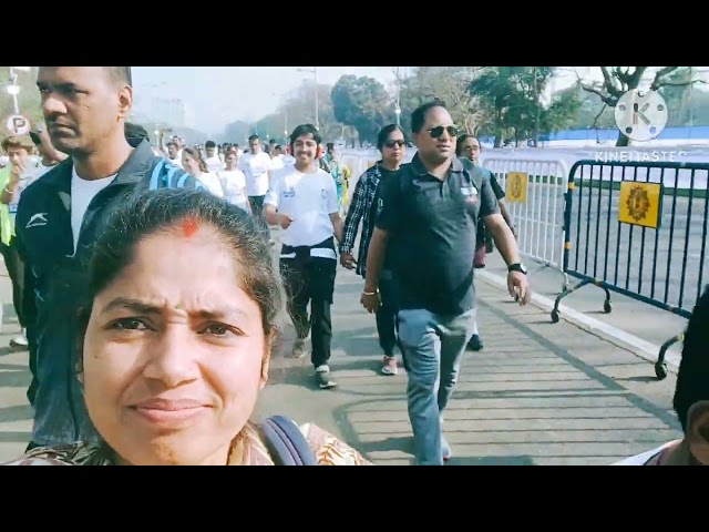 half marathon #kolkatapolice #marathon #vlog #viralvideo