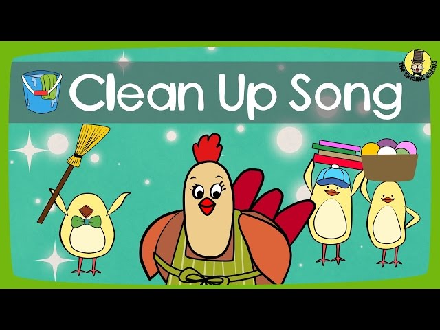 Clean Up Song | Tidy Up Song | The Singing Walrus