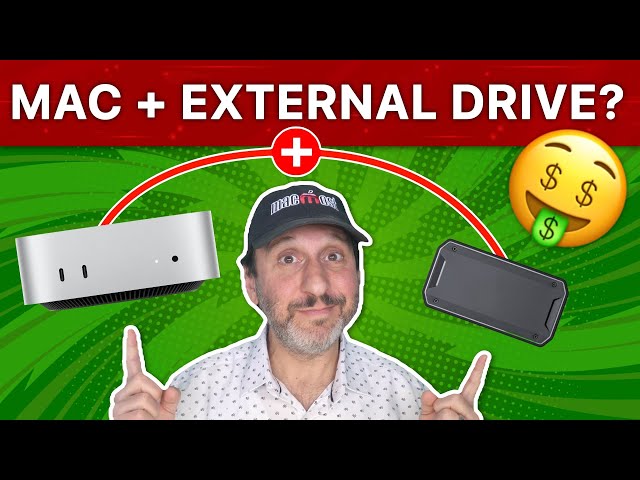 What To Know Before Buying a Mac With a Small Drive Plus an External