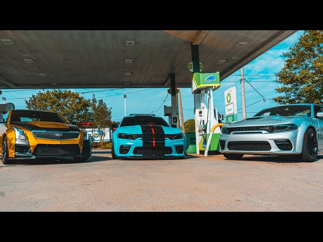 HELLCATS TAKE OVER ATLANTA HIGHWAYS💨 | IT GOT WILD🫣