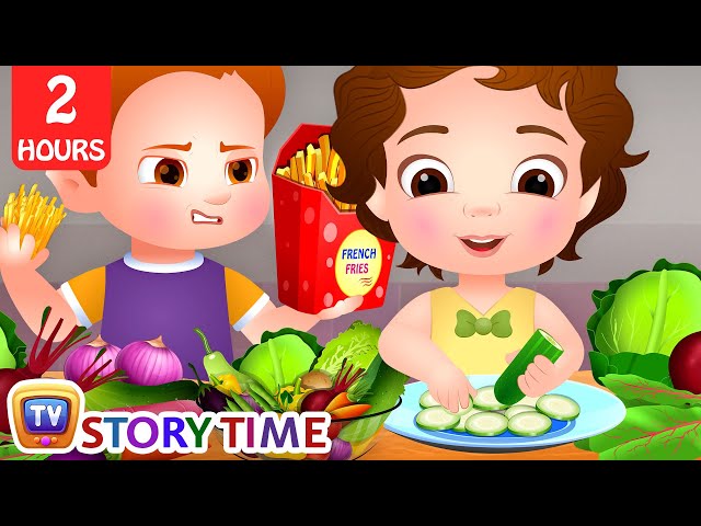 Mango Goldfish, Fuzzy Cussly and More ChuChu TV Good Habits Bedtime Stories for Kids