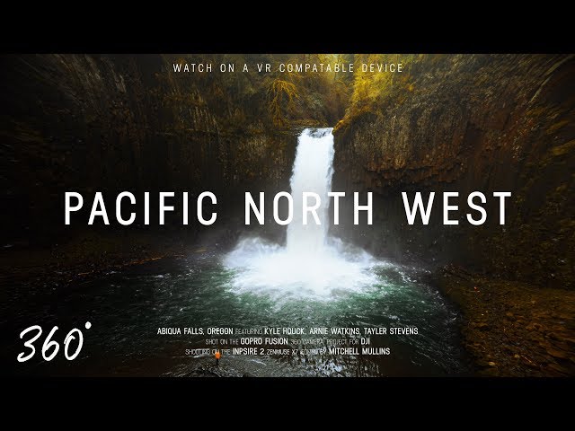 PNW WATERFALL ADVENTURE [FUSION 360° VLOG]