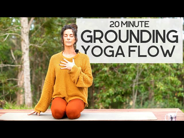 20 Minute GROUNDING Yoga Flow to Calm Your Body & Mind