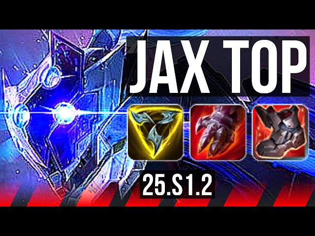 JAX vs GAREN (TOP) | 800+ games | KR Diamond | 25.S1.2