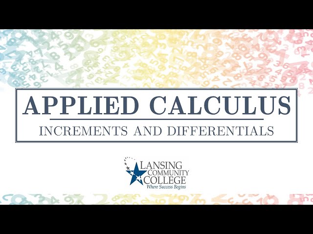 Increments and Differentials