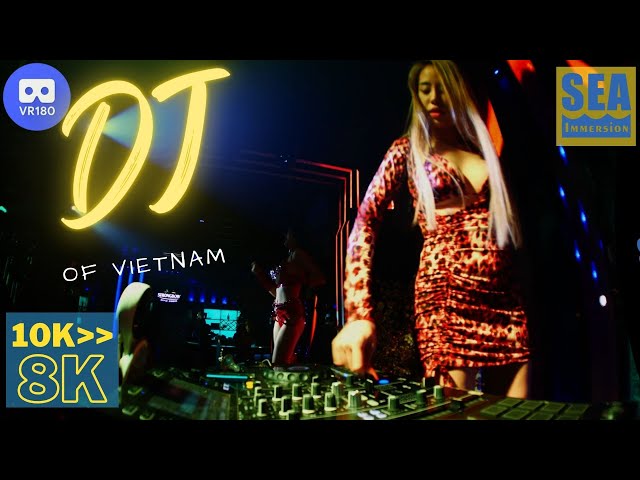 Trong văn hóa cửa hàng cà phê DJ độc đáo của Việt Nam, nó được quay từ máy ảnh 10K VR180 đến 8K.