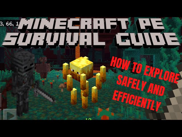 How To Explore The Nether In MCPE: The Minecraft Pocket Edition Survival Guide Ep 7