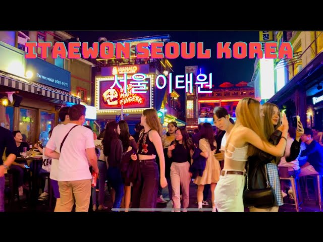 [korea walk] seoul, korea top 1 pro their own playground itaewon street club