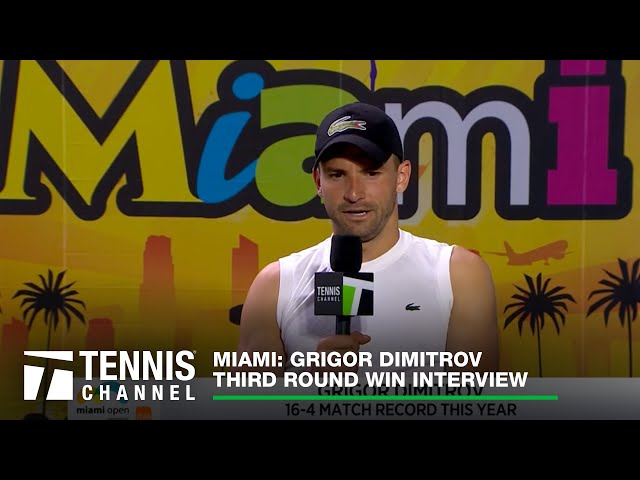 Grigor Dimitrov Finds His Balance | Miami 2R