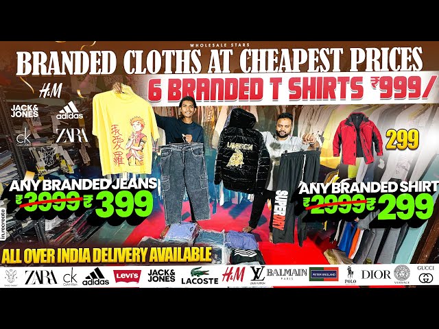 6 branded tshirts = 999🔥|| branded jacket = 299😱|| Branded shirt = 299 🥵|| branded jeans = 399🤑