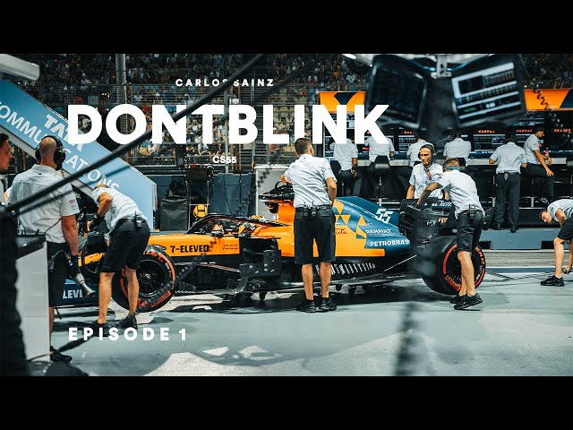 F1 GRAND PRIX WITH CARLOS SAINZ | DONTBLINK  EP1