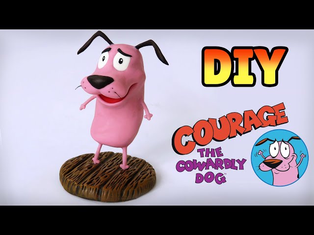 DIY: How to make Courage, The Cowardly Dog