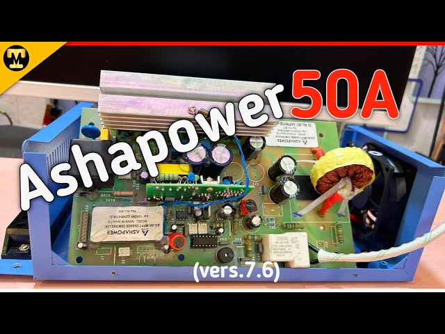 ASHAPOWER®️ NOVA-50 Solar MPPT Charge Controller Teardown