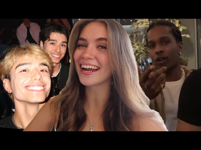 meeting A$AP ROCKY & hanging out with the cegielski twins?! (LA vlog)