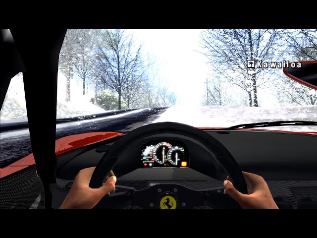 Test Drive Unlimited 1 - Another freezing day. (New Trees)