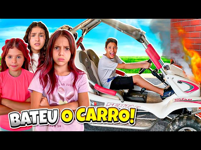 BATI O BUGGY DA JESSICA *ela ficou muito brava