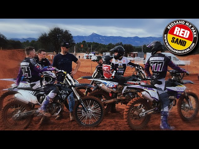 Triumph Aqva camp in Spain | Red Sand Mx Park 2025