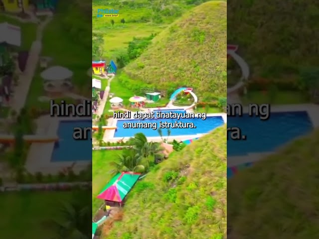 Resort sa Chocolate Hills inulan ng batikos sa social media