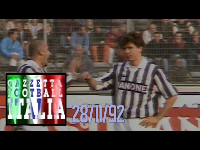 Torino v Juventus ALL the Goals 28th November 1992 FULL Highlights | Gazzetta Football Italia Rewind