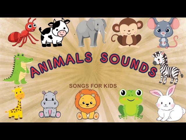 Animal Sounds Adventure | Fun Learning Song for Kids | Sing Along & Learn!