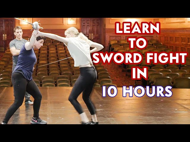 Mastering Basic Sword Fighting in 10 Hours | Vanity Fair