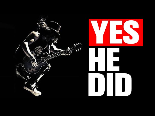 Did SLASH play the BEST SOLO of the 90s? Licks, Lesson & Tabs