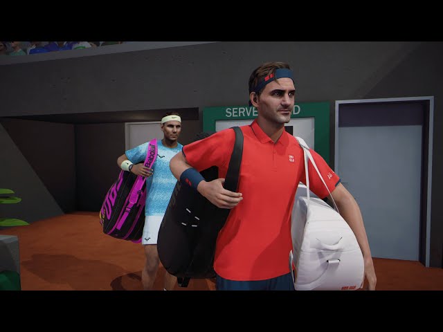 TIEBREAK Gameplay Federer vs Nadal RG PC