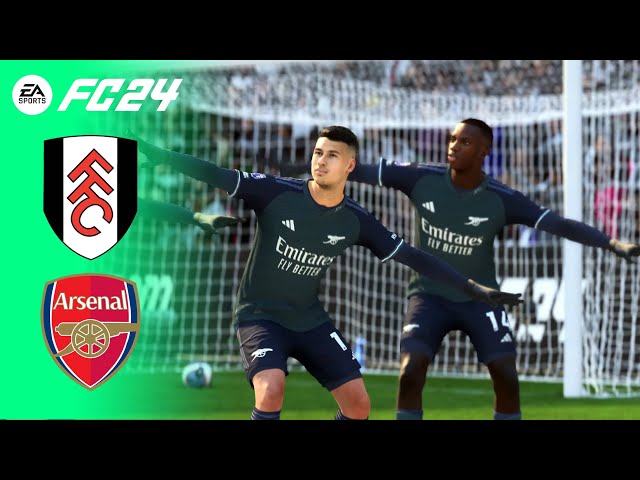 PS5 FC 24 Fulham vs Arsenal | Premier League