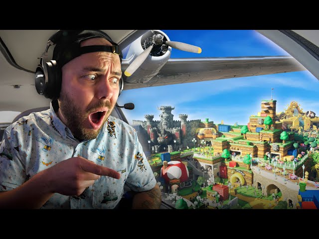 I Flew Over Epic Universe & Saw EVERYTHING!