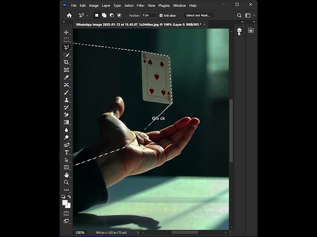 How  to make a spotlight effect easily using Photoshop 2024 #photoshop |  New Tricks