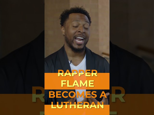 Rapper Flame becomes a Lutheran