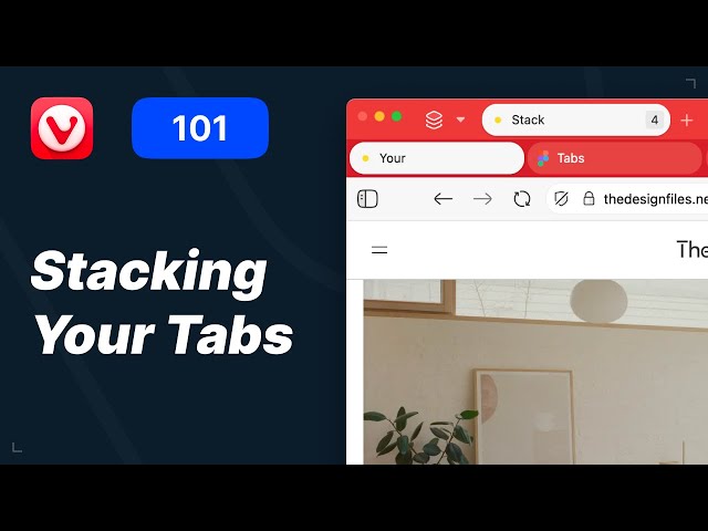 Stacking Your Tabs