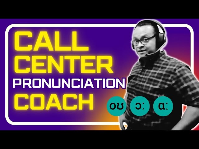 🌟Call Center Perfect Pronunciation │ Pronunciation Coach Lesson Two │ vowels /ːɔ/ /ɑː/ /oʊ