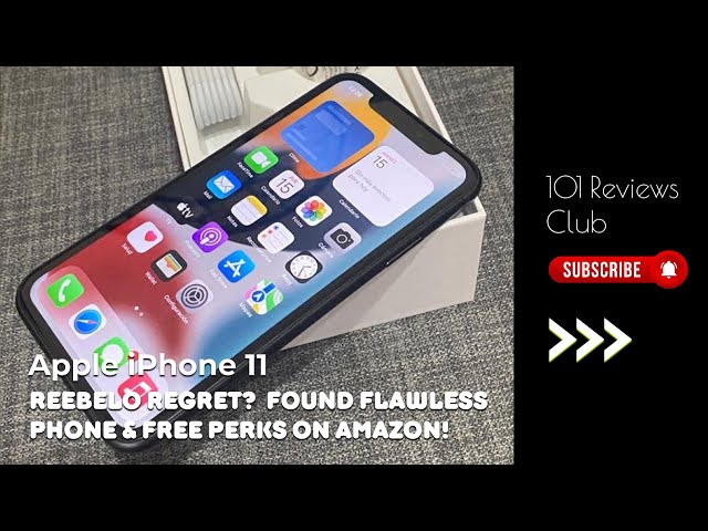 Apple iPhone 11. Reebelo Regret? ‍️ Found Flawless Phone & Free Perks on Amazon! #review #amazon