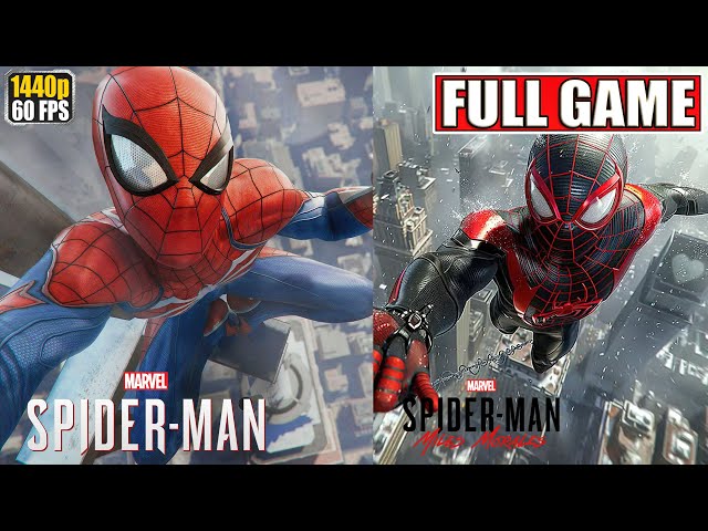 Marvel's Spider-Man + Miles Morales Gameplay Walkthrough [Full Game Movie - All Cutscenes Longplay]