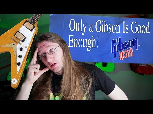 Why does Gibson do this? (58 Flying V)