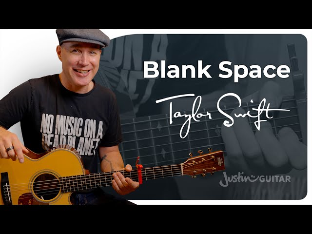 Blank Space by Taylor Swift | Easy Guitar Lesson